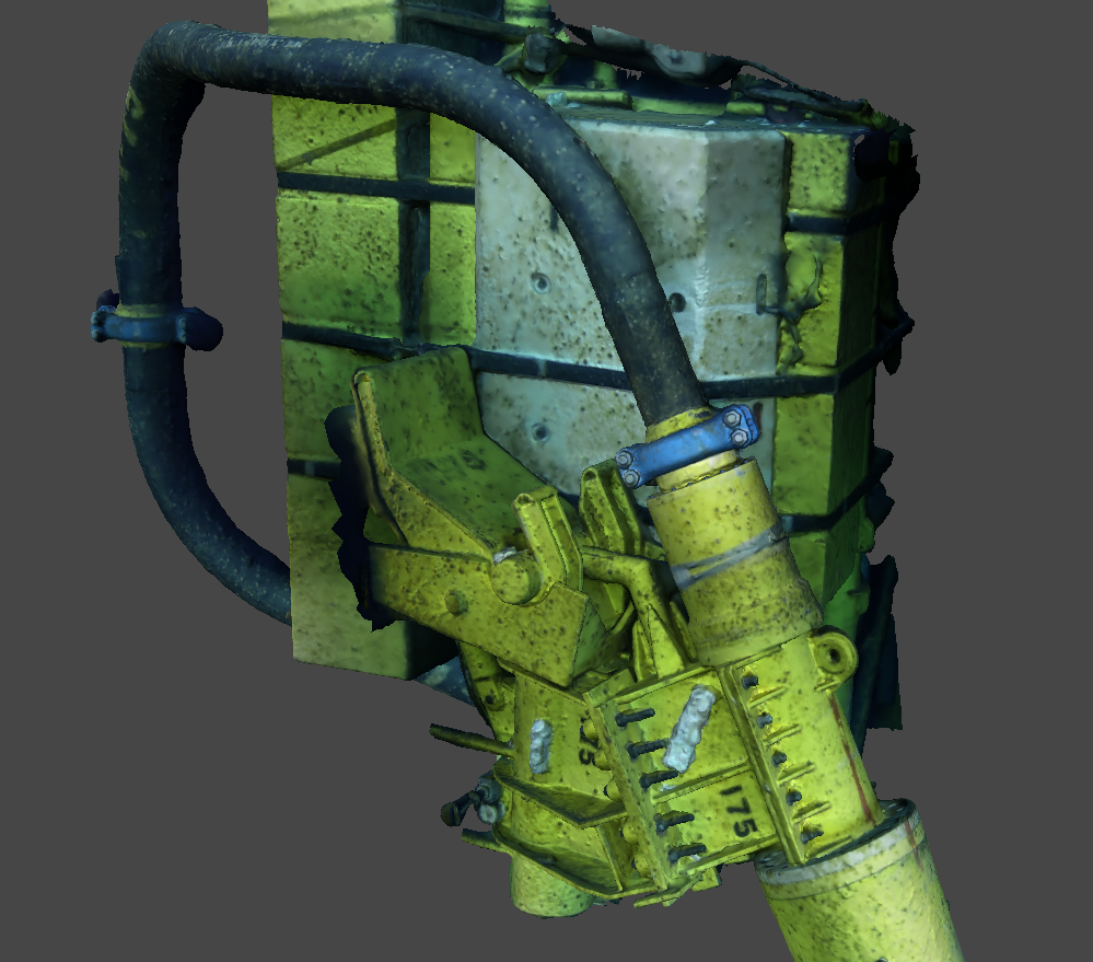 Photorealistic 3D reconstruction of subsea equipment